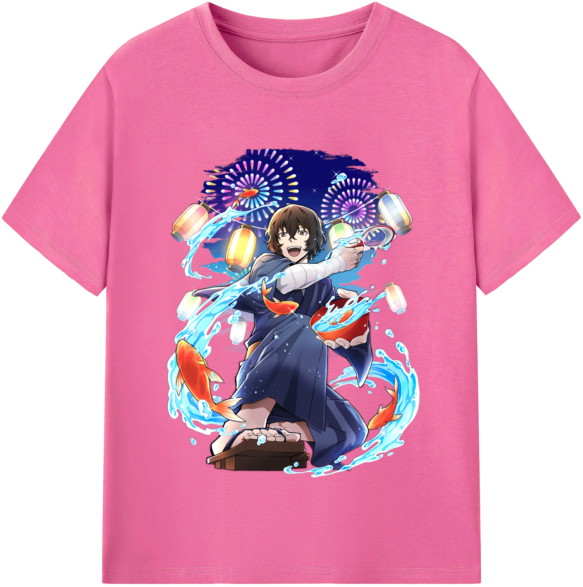 （画像用） 文豪ストレイドッグス Bungo Stray Dogs レディースカジュアルプリントTシャツ（綿100％）